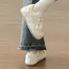 Zapatillas de entrenamiento casuales de estilo universitario, gruesas y a la moda, alemanas, para mujer, nuevo modelo otoño 2026, parte superior de piel, zapatillas blancas versátiles para estudiantes