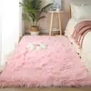 Alfombra de cabecera para dormitorio de pelo largo, alfombrilla de suelo delante de la cama, manta de felpa para cama completa, alfombrilla de suelo delante de la cama, habitación de niña, sala de estar, mesa de centro