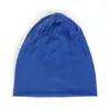 Comercio Exterior Nuevo Sombrero de Punto sin Visera de Doble Capa Multicolor Europeo y Americano para Hombres y Mujeres Creativo Sombrero para Cubrirse de Otoño e Invierno al Aire Libre