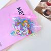 Bolsa portátil de dibujos animados linda banda de goma desechable color alta elasticidad cuerda para trenzar el cabello de niños banda para el cabello accesorios para el cabello