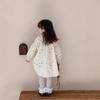Roupa Infantil Coleção Primavera 2026: Camisa Longa Colorida com Bolinhas Estilo Coreano para Meninas Mais Leggings Elásticas Slim-Fit para Crianças