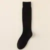 Calcetines Altos de Lana Merino para Mujer 2026 Nuevo Otoño/Invierno Adelgazantes para Piernas Micro-Presión Cálidos Antideslizantes Con Botas JK Calcetines Largos