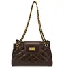 Bolso de hombro versátil estilo commuter nuevo con un diseño único, con patrón de rombos, para mujer - Bolso cruzado 2026