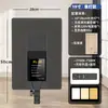 Iluminación de fotografía para transmisión en vivo en interiores de 24 pulgadas para alimentos y joyas, luz de relleno cuadrada plana, luz suave de belleza, luz de fotografía tipo foco