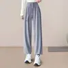 Conjunto de Roupa Esportiva de Secagem Rápida Feminino Solto Emagrecedor Roupa de Yoga Manga Longa Influenciador da Internet Corrida ao Ar Livre Ciclismo Fitness Conjunto de Calças Longas