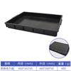Caja de Plástico Caja Cuadrada Negra Engrosada Pp Fabricante Al por Mayor Almacenamiento de Componentes Electrónicos Bandeja de Almacenamiento de Plástico Antiestática Esd