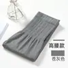 Leggings de outono e inverno personalizados de cintura alta com controle de barriga e levantamento de glúteos para mulheres, forrados com fleece, espessados, modeladores e que não cedem, comprimento nove pontos