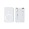 Batería Externa Inalámbrica Magnética Ultra Delgada con Soporte, Adecuada para Apple, Portátil de 10,000 mAh de Gran Capacidad