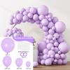 Amazon Hot Sale Cor Sólida Macaron Cor Látex Balão terno Casamento Aniversário Feriado Evento Arranjo