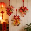 Decorações de Ano Novo para a Porta de Entrada, Frutas da Sorte, Enfeites de Frutas Vermelhas, Dia de Ano Novo, Ano Novo Chinês, Decorações do Festival da Primavera, Montagem de Atmosfera Festiva