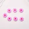 Decoraciones para Uñas con Flores Artificiales de Doble Capa Accesorios Pequeños de Resina Materiales DIY Hechos a Mano Pegamento en Crema Accesorios para Uñas Portátiles