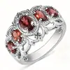 Nuevo anillo del fabricante original de Cao Shi: Anillo de corona para mujer estilo palacio de lujo ligero, accesorios de nicho europeos y americanos al por mayor
