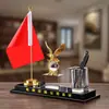 Ornatos de Mesa de Escritório de Luxo Leve Decorações de Escritório de Alto Padrão Armazenamento de Mesa do Chefe Armazenamento de Canetas Suprimentos Criativos para Desktop