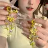 ¡Son los Pendientes Perfectos para Caras Cuadradas y Redondas! Pendientes Exagerados de Borla con Flores Que Son Particularmente Hermosos y Vivos