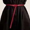 Cinto Versátil Simples com Nó, Cinto de Saia Macio e Confortável para Mulheres, Cinto Fino Versátil de Pu Feminino