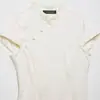 Marca Z AliExpress ropa de mujer adelgazante estilo popular europeo y americano simple jacquard transfronterizo vestido corto de moda blanco lechoso elástico ZA