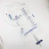 Jiangsu Kangnuo Bolsa de Drenaje Antirretorno con Válvula de Cruce Desechable 1000ml Empaquetada Individualmente 10 Piezas/paquete