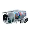 Fabricante Produz Caminhão-Tanque Especial para Pó Transfronteiriço Semirreboque para Transporte de Carvão Caminhão Integrado Semirreboque Caminhão-Tanque para Material em Pó