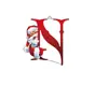 2024 Nuevas Decoraciones Navideñas de Letras Inglesas Transfronterizas Colgantes Acrílico Plano DIY Letra Árbol de Navidad