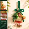 Colgante decorativo para puerta del Festival del Bote del Dragón con nudo, calabaza de estilo chino nuevo, escoba y amuletos de zongzi, producto terminado regalo de vacaciones