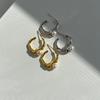 181 Primavera y Otoño Nuevo Estilo Modernos y Fáciles de Combinar Pequeños y Exquisitos Cuentas de Piedra Auténtica Pendientes de Diseño Nicho 92 Agujas D6-4