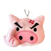 Colgante Peculiar de Cerdo Zaemon Lindo y Divertido Cerdo Pequeño Muñeco que Chilla Juguete Pequeño Adorno Colgante Regalo Femenino