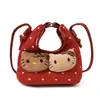 Nuevo Bolso de Accesorios de Muñeca de Dibujos Animados de Otoño Bolso Cruzado Versátil para Niña Monedero de Princesa Moderno Bolso para Niños