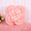 Venta Directa del Fabricante, Popular Creativo Transfronterizo Color Sólido Fresco Decoración del Hogar Nudo Hecho a Mano Floral Almohada Decorativa de Tiro para Interiores