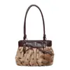 Bolsa de Cubo Fresca y Dulce al por Mayor para Mujer, Bolso de Hombro Plegado de Lunares Nuevo Otoño 2026, Bolso de Axila para el Trabajo