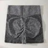 Pantalones Cortos de Yoga Moldeadores Transpirables de Alta Elasticidad con Control de Abdomen y Levantamiento de Glúteos tipo Durazno, Cintura Alta, Ropa Interior Deportiva Moldeadora para Mujer, de Cruce de Fronteras Europeo y Americano