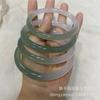 Transmisión en Vivo para Comprar Pulseras de Calcedonia Natural, Nuevas Pulseras de Jade de Piedra Semipreciosa, Pulseras de Ágata de Calcedonia, Fabricante de Origen de Piedras Semipreciosas