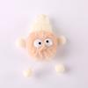 Transfronterizo lindo caricatura imitación piel de conejo elfo bola de carbón pequeña bola de peluche muñeca pequeña bolsa de té adornos accesorios accesorios