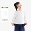 Camiseta unisex de manga larga de algodón puro, moderna para otoño, con corte regular, cuello redondo, disponible en varios colores, transpirable, hipoalergénica y suave para usar en capas