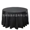 Fornecimento de Toalha de Mesa Redonda Simples Moderna de Cetim Decoração de Casamento Banquete Festa de Aniversário Toalha de Mesa Redonda Toalha de Mesa