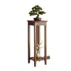 Suporte de flores, prateleira, varanda, sala de estar, de chão, madeira maciça, suporte de vaso de flores estilo antigo, suporte de flores interno estilo chinês, suporte de vaso de flores
