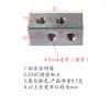 Conector de barra de barramento de alumínio de tira longa de 4 furos M4 M3 junta flexível acoplamento quadro de ponte junta adaptador de fixação de máquina