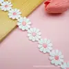 Encaje Soluble en Agua, Encaje de Margaritas Pequeñas, Zapatos y Sombreros, Encaje Multicolor, Accesorios de Ropa con Flores Pequeñas, Accesorios, Encaje