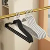 Cabide Leve de Alumínio com Design Reforçado, Cabide de Plástico Antiderrapante de Luxo para Lojas de Roupas, Guarda-Roupas e Varal de Estudantes
