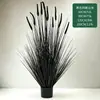 Bonsái de césped artificial para perro transfronterizo, césped de cebolla, planta grande, decoración de suelo para escaparate, planta verde en maceta, planta verde artificial