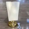 Luz Ambiente Recarregável Sensível ao Toque, Proteção para os Olhos, Lâmpada Geométrica Simples Moderna para Sala de Estar, Lateral do Sofá, Quarto, Estudo, Luminária de Mesa Nórdica