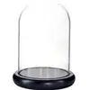 Atacado de fábrica Yongshenghua tampa de vidro base de madeira tampa de vidro transparente manual anti-poeira tampa de vidro