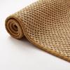 Alfombra de Sisal Yute Huiju Alfombra para Sala de Té Casa de Huéspedes Alfombra Tejida de Hilo Grueso Alfombra de Cáñamo Esterilla de Lino Tatami Personalizable