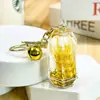 Chaveiro Urso Sonhador Desenho Animado Areia Movediça Menina Boneca Leite em Pó Casal Fofo Pingente de Bolsa Pequeno Presente Atacado