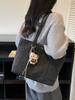 Bolso Casual para Viajar para Mujer, Nuevo Otoño, Gran Capacidad, Moderno Bolso de Hombro, Bolso de Hombro Retro y de Moda