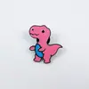Serie de Dragones de Dibujos Animados Set Combinado de Broches Metálicos Accesorios de Insignias Creativas con Forma de Dinosaurio Accesorios para Ropa Infantil