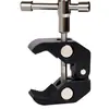 Pinza de Pinza de Cangrejo Grande Pinza Fija Tipo Q de Metal Equipo Fotográfico Pinza Potente Brazo Mágico Soporte de Ajuste Universal Pinza para Tubo