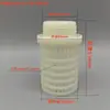 Red de filtro ABS terminal blanco red de filtro PVC filtra hojas e impurezas Tubería de plástico filtro único cabezal de filtro totalmente de plástico