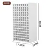 Caixa de Armazenamento de Canetas de Aquarela Transfronteiriça Caixa de Armazenamento de Mesa Rack de Armazenamento Organizador Inclinado Multifuncional para Canetas Marcadoras