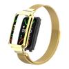 Para Oppo Pulsera 2 Correa oppofree Correa Metal Milanesa Magnética Adhesiva Moda Marco Protector de Metal