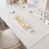 Proteção para os Olhos, Anti-Queda, Tapete de Mesa de Cor Sólida, Tapete Protetor de Mesa para Escritório e Estudo, À Prova d'Água, À Prova de Óleo, Antiderrapante, Tapete Silencioso de Couro para Mesa de Centro